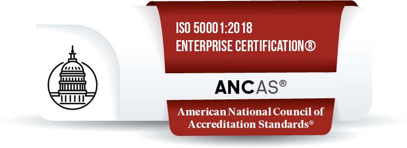 ISO 50001:2018 Energy Management Systems Enterprise Certification®